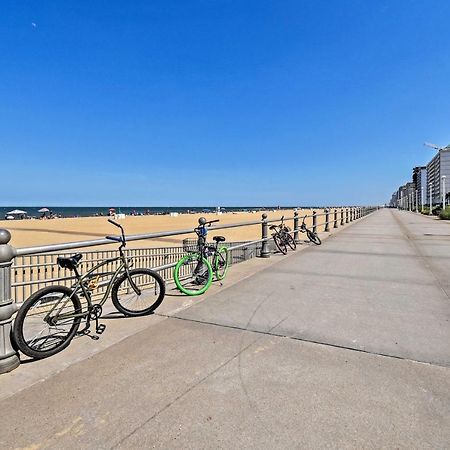 Oceanfront Resort Studio On Virginia Beach! Bagian luar foto